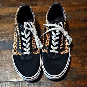Vans Cheetah Print Sneakers
